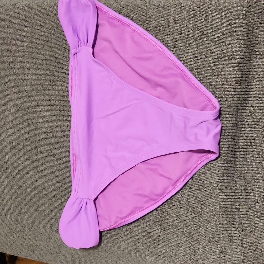 OLD navy purple bikini bottom medium